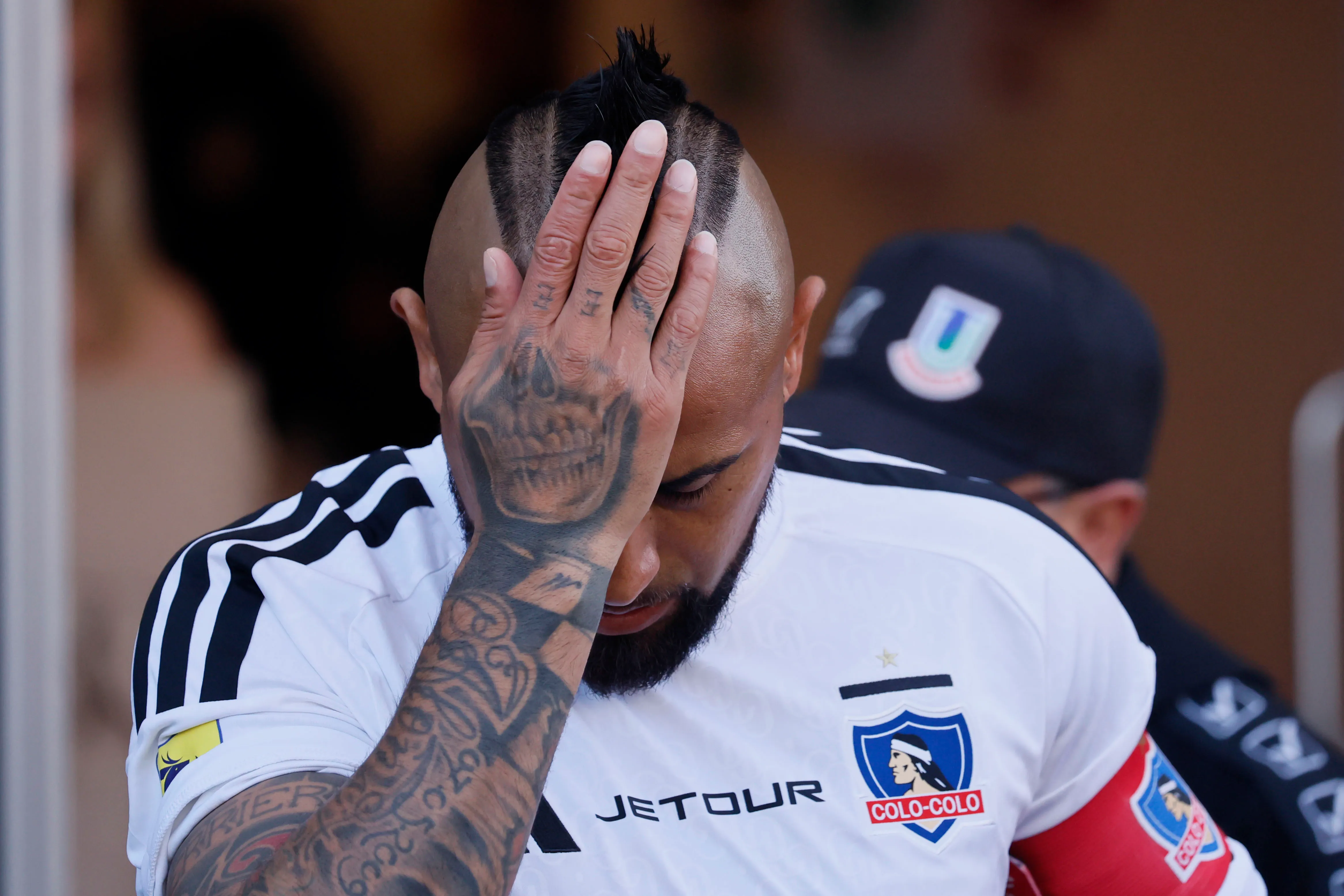 Arturo Vidal no jugó bien ante La Calera. Foto: Sebastian Cisternas/Photosport