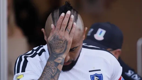 Arturo Vidal no jugó bien ante La Calera.