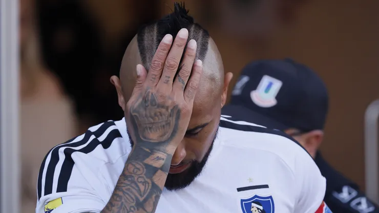 Arturo Vidal no jugó bien ante La Calera.