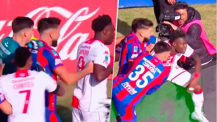 Amor protagonizó fuerte pelea en clásico San Lorenzo-Huracán