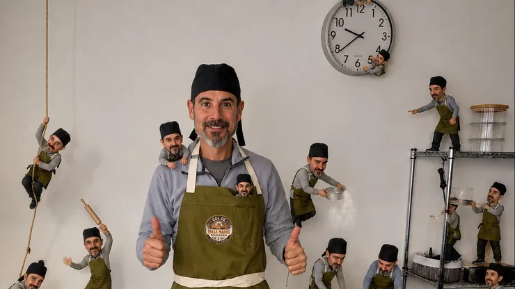 Gol de masa madre, es el emprendimiento de Miguel Ramírez.