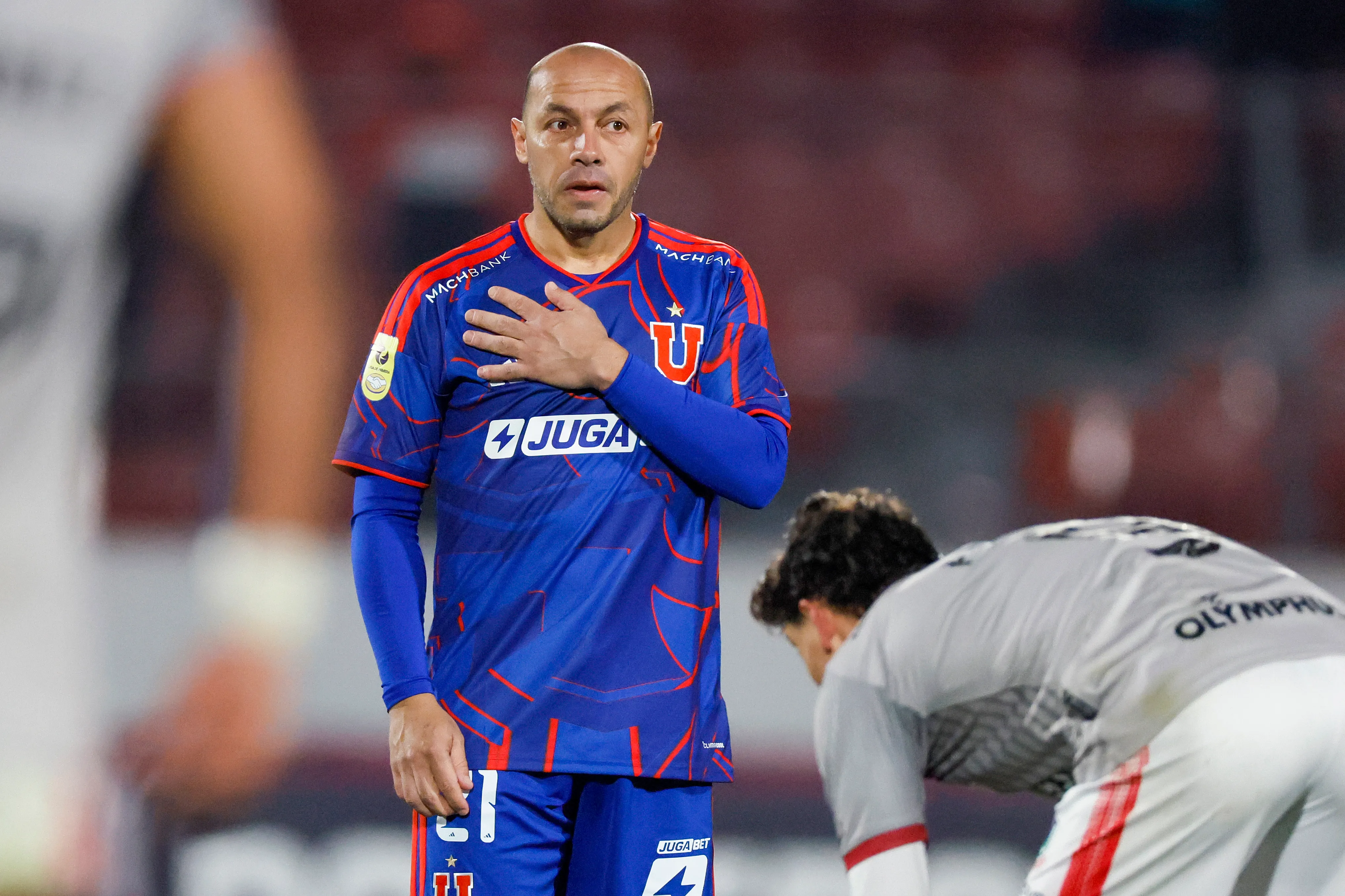 Marcelo Díaz habló de Michael Clark. Foto: Andres Pina/Photosport