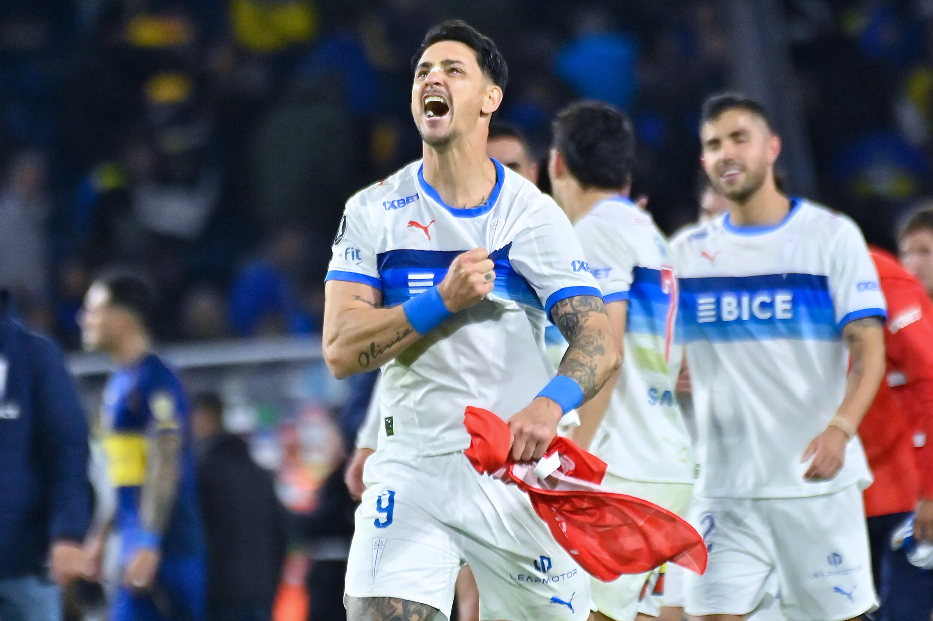 Zampedri y compañía quieren seguir roncando en Copa Libertadores. Imagen: Photosport