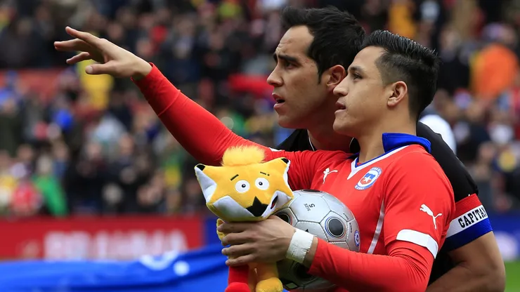 Claudio Bravo habló de Alexis Sánchez.