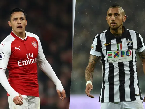 Así terminó la batalla de goles entre Sánchez y Vidal en Champions