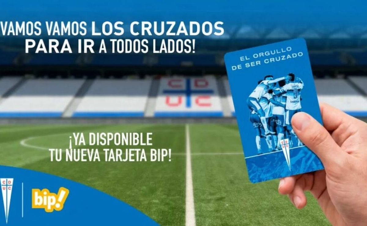 Previo a Copa Libertadores: Universidad Católica sorprende a sus hinchas con nueva tarjeta bip! oficial