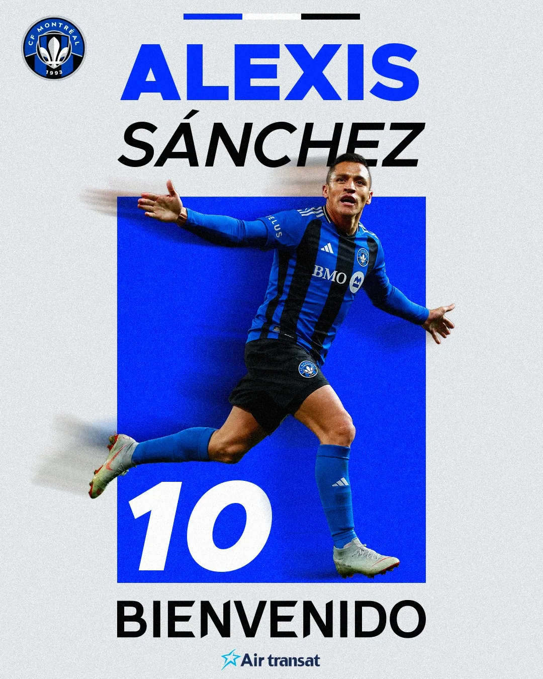 Alexis Sánchez es nuevo jugador del Montreal