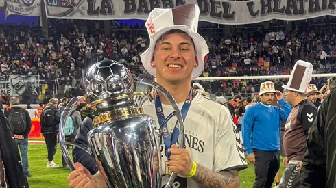 Maximiliano Rodríguez estuvo a préstamo en Platense desde Huachipato. Fue parte del plantel campeón.