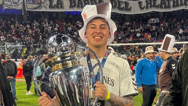Maximiliano Rodríguez estuvo a préstamo en Platense desde Huachipato. Fue parte del plantel campeón.