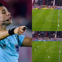 Papelón: El insólito error que Piero Maza arbitrando a Boca Jrs