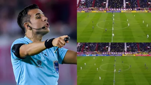 Maza se mandó un insólito condoro en la Copa Sudamericana.