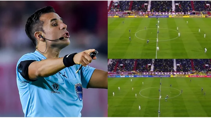 Maza se mandó un insólito condoro en la Copa Sudamericana.