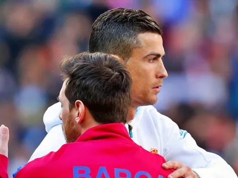 En sentido mensaje de CR7 a Messi tras sus días más duros