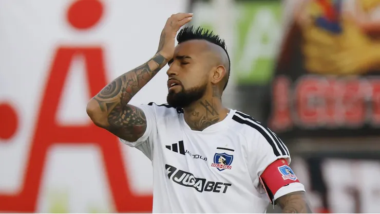 Arturo Vidal sabe que Matías Campos Toro lo sacó a pasear en el tanto de los Cementeros.