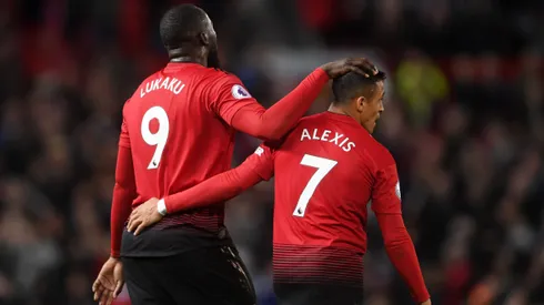 Lukaku compartió con Sánchez en Manchester United.