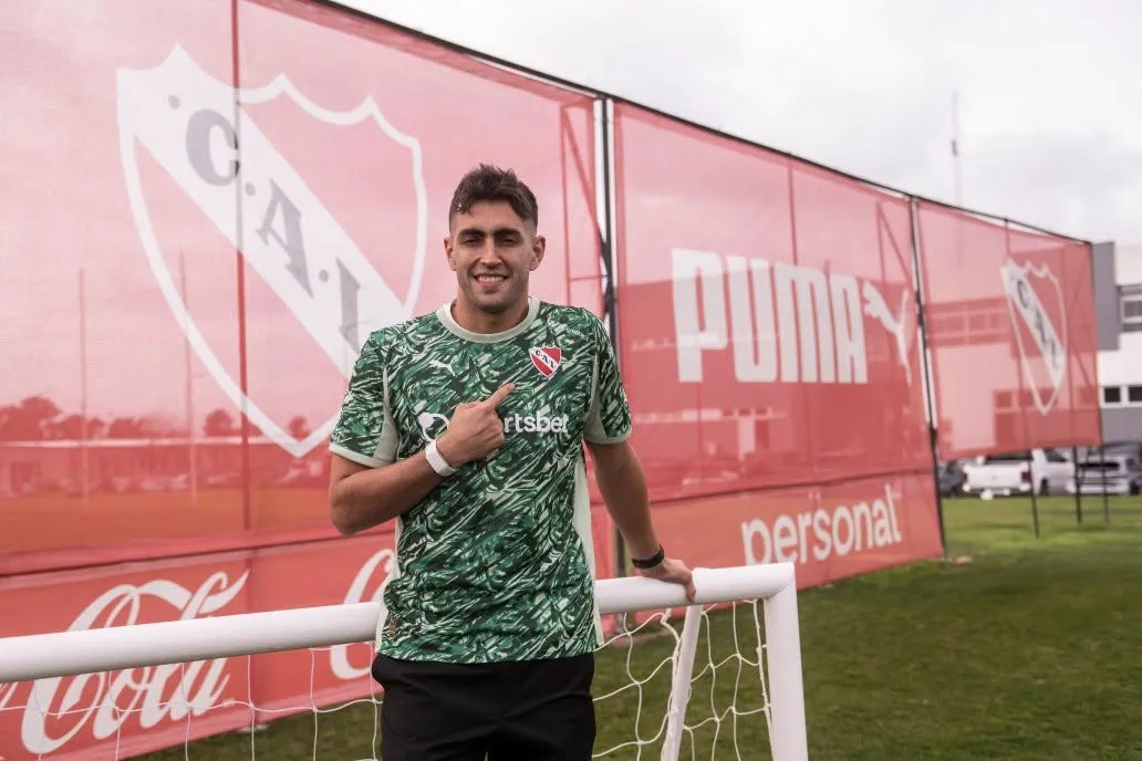 Santiago Mele llegó al Rojo de Avellaneda tras ningunear acuerdo con Colo Colo. | Foto: Independiente.