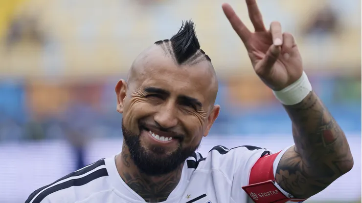 Vidal está feliz con el momento de Colo Colo
