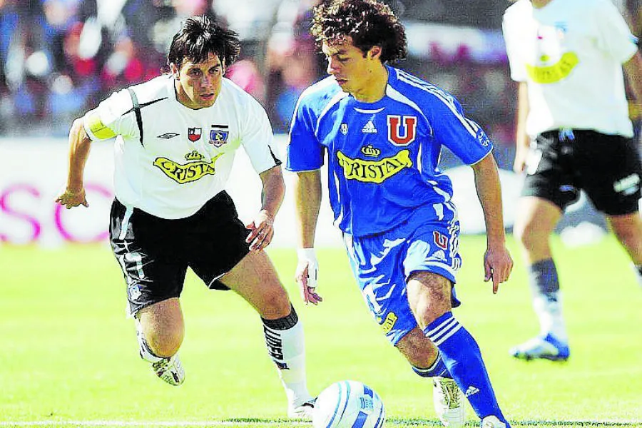 Marcelo Díaz en 2006, cuando se ganó la titularidad en U. de Chile. Imagen: Archivo