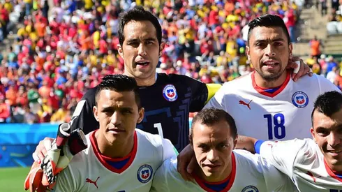 Bravo compartió durante años con Díaz en la selección chilena.