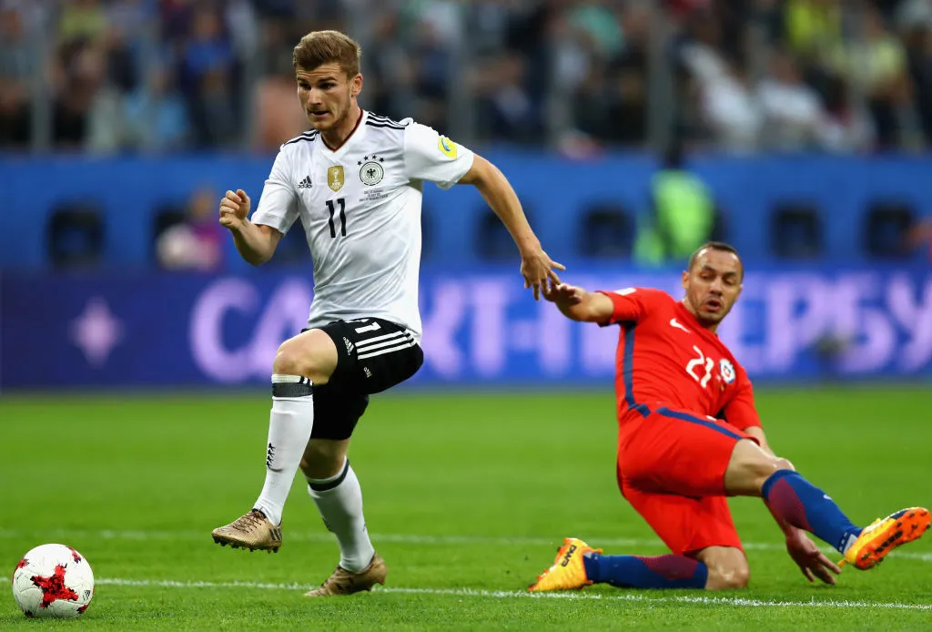 Marcelo Díaz fue uno de los grandes responsables en la derrota de Chile ante Alemania en la final de la Copa Confederaciones 2017. | Foto: Getty Images.