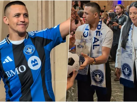 Locura total: El emotivo recibimiento a Alexis Sánchez en Montréal