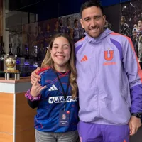 Zaldivia más bullanguero que nunca: cumple el sueño a una hincha