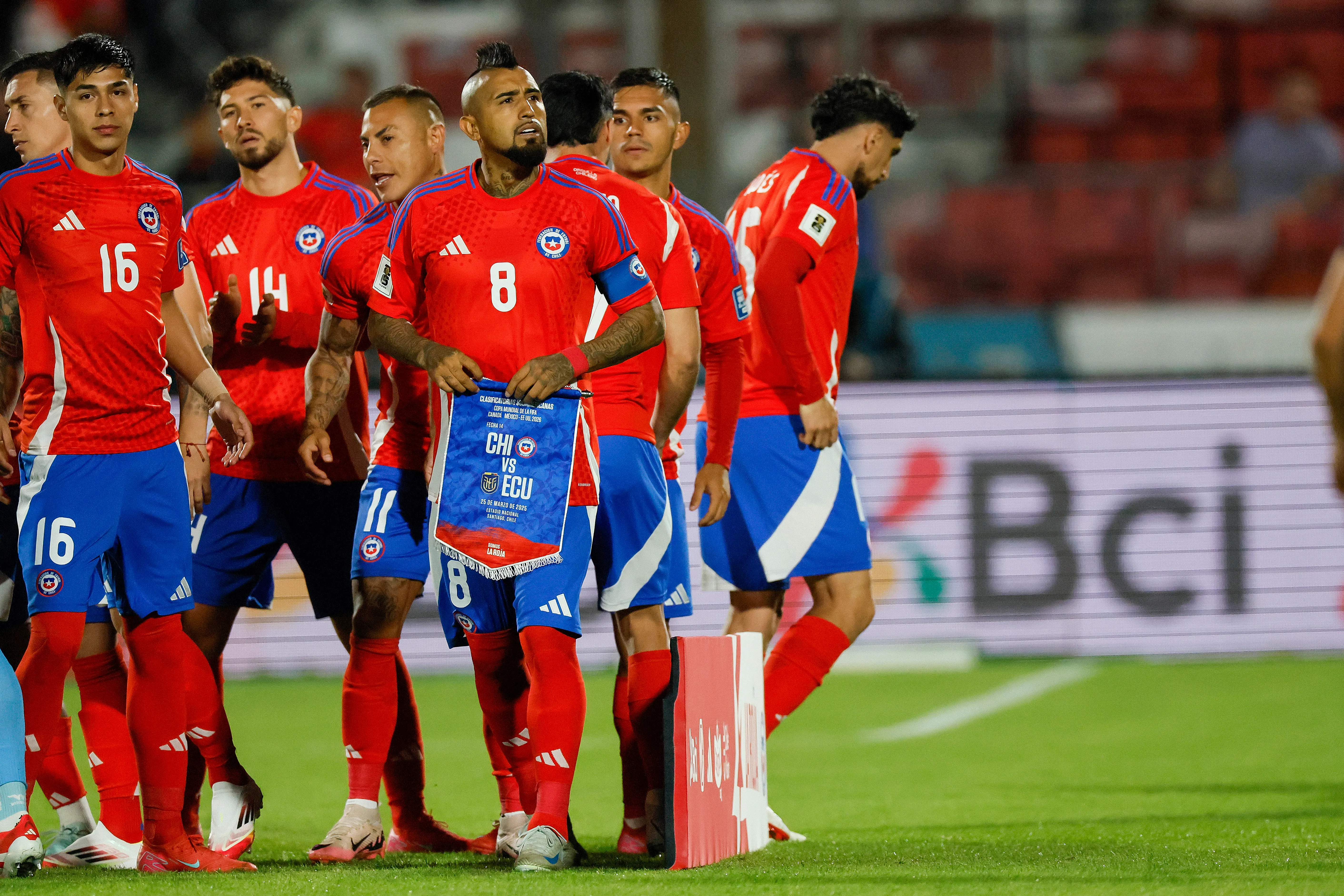 Arturo Vidal apuesta por el recambio en la selección chilena. | Foto: Photosport.