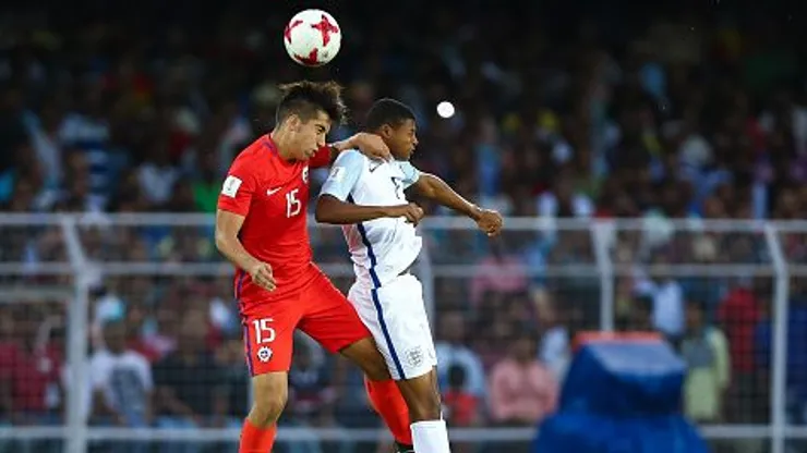 Sebastián Valencia jugó el Mundial Sub 17 en India en 2017.