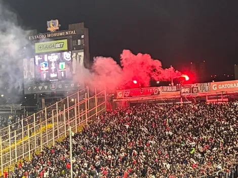 ¿Castigo para Colo Colo? Las bengalas que se prendieron en el Monumental
