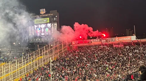 La peligrosa acción de un par de barristas de Colo Colo