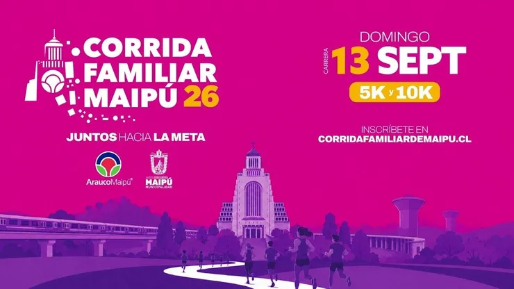 La corrida se realizará el 13 de septiembre con distancias de 5K y 10K.