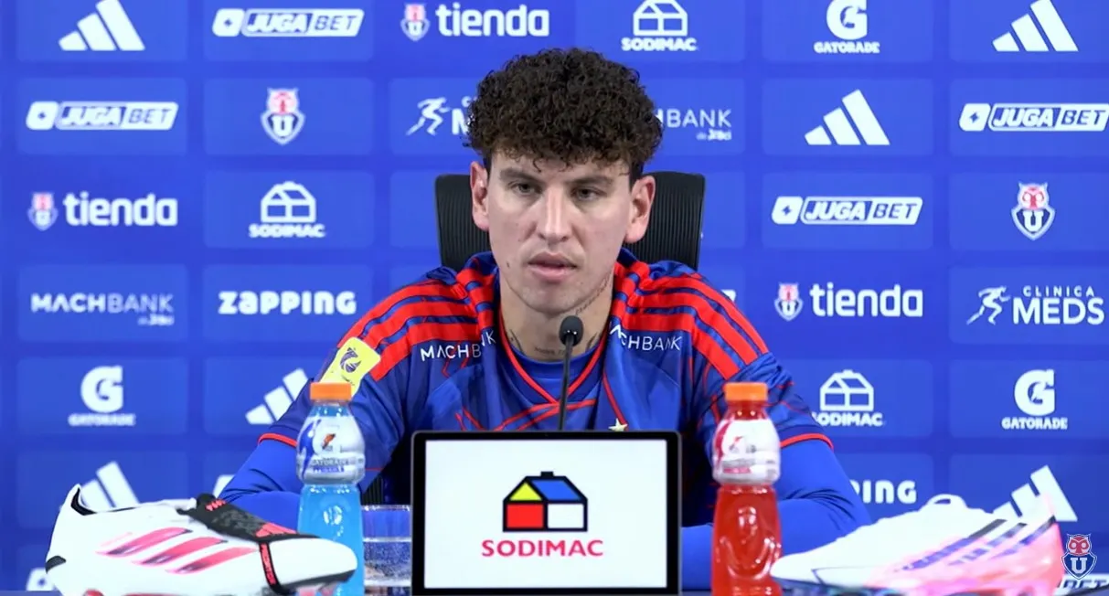 Igor en la presentación en U de Chile