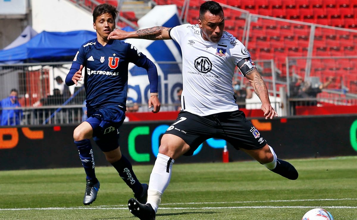 Esteban Paredes avisa por el Superclásico: “Si Colo Colo gana a la U, cierra el torneo”