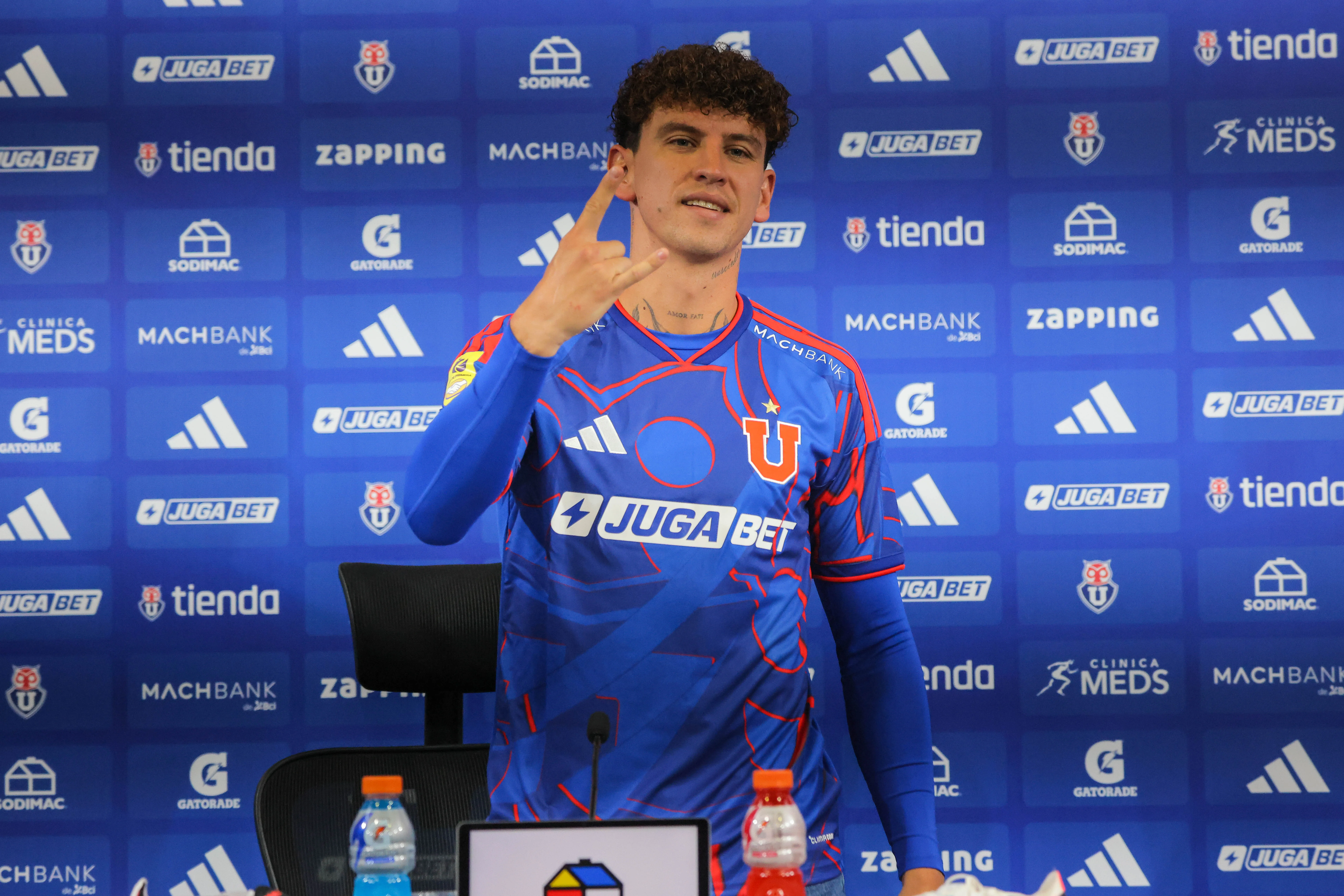 Lichnovsky regresa a U. de Chile tras partir en 2014. Imagen: Photosport