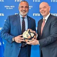 Pablo Milad y ANFP le juran lealtad a Gianni Infantino en la FIFA