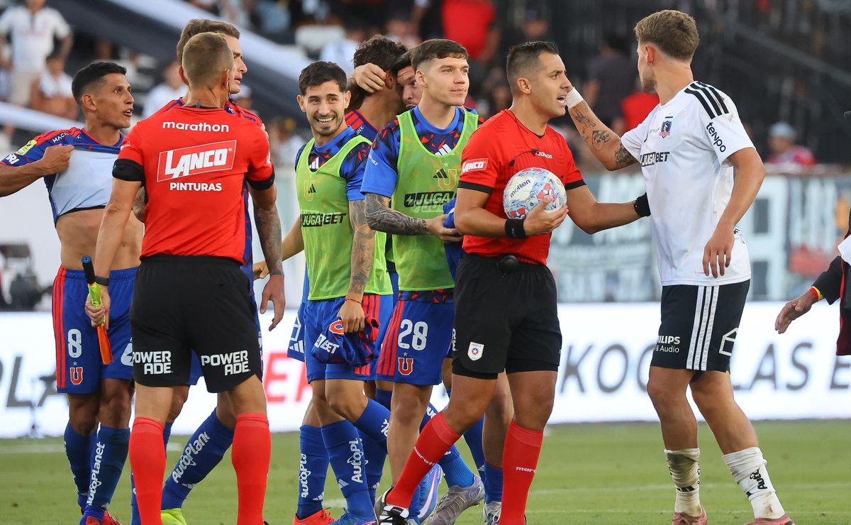 Juan Lara será el árbitro del Superclásico entre U de Chile vs Colo Colo