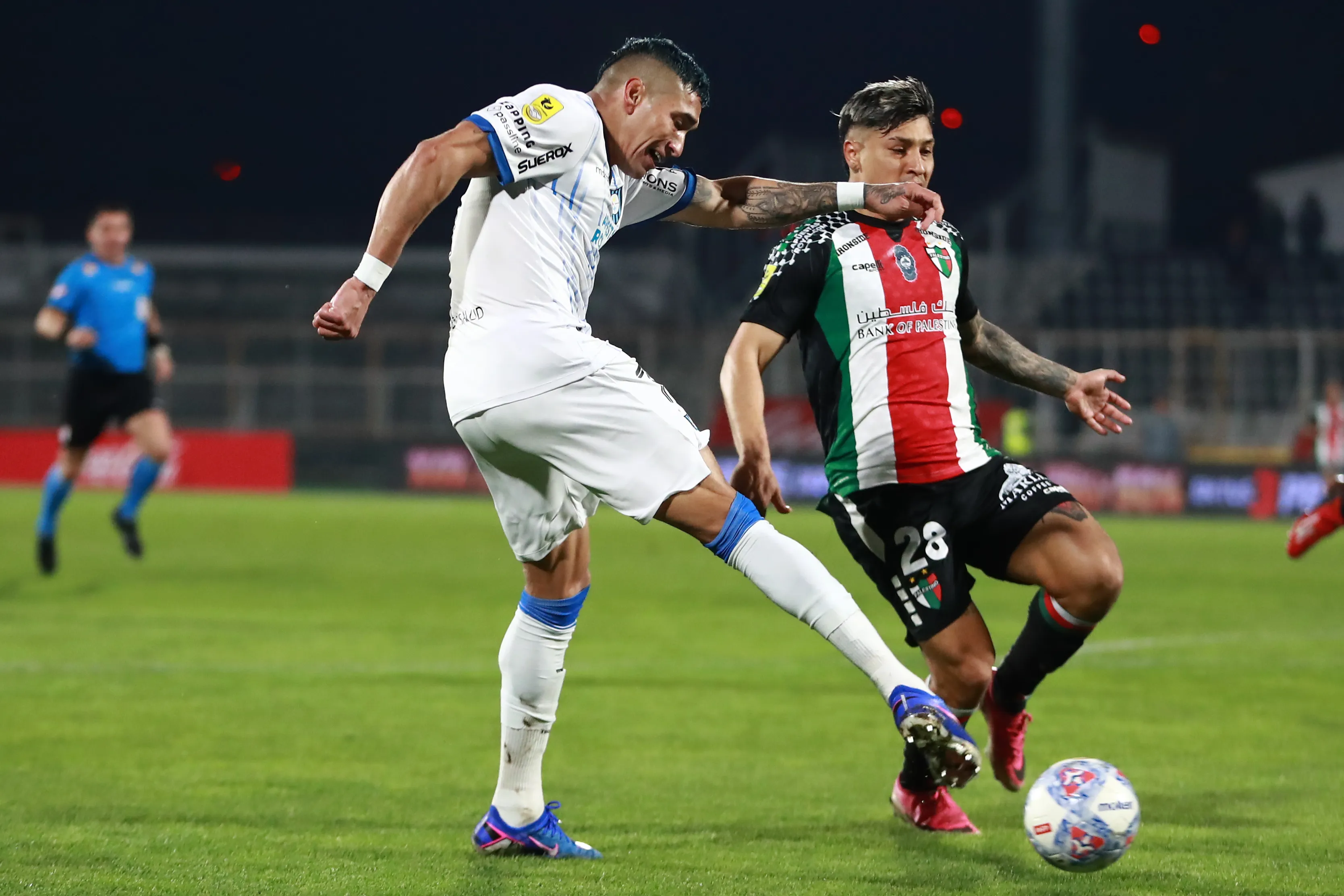 Palestino tuvo que dar vuelta el marcador ante Huachipato. Foto: Felipe Zanca/Photosport