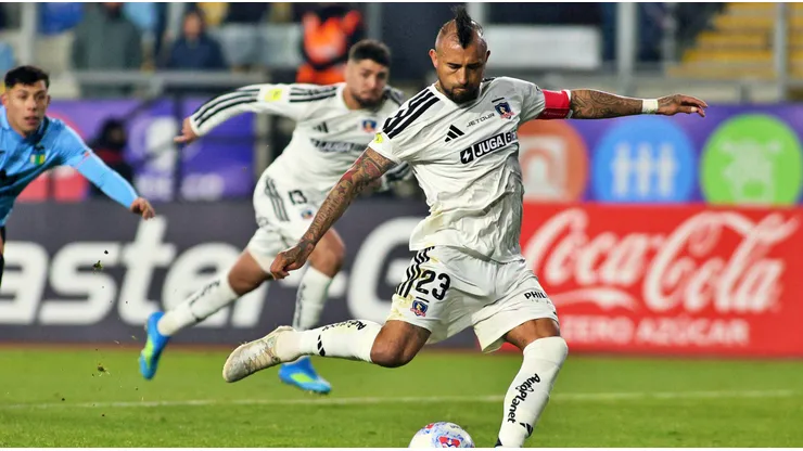 El King es uno de los encargados de patear penales en Colo Colo.