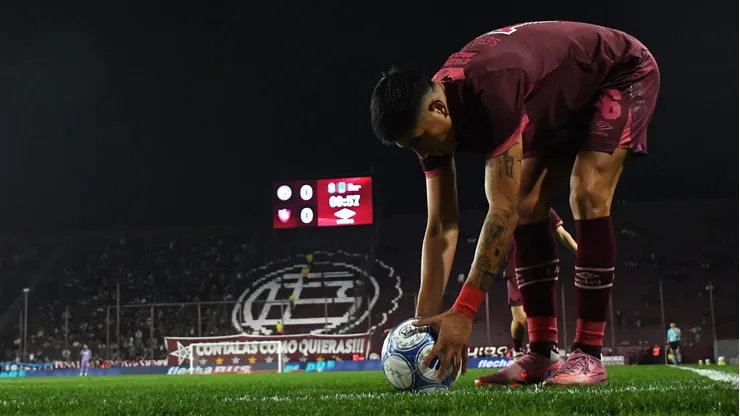 Matías Sepúlveda llegó este año a Lanús.