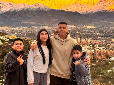 Alexis promete un regreso a Chile: "Para enseñarles a los niños"