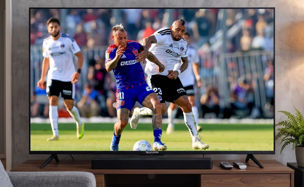 El Superclásico entre Colo Colo y U de Chile se disfruta en TV con la mejor tecnología del mundo