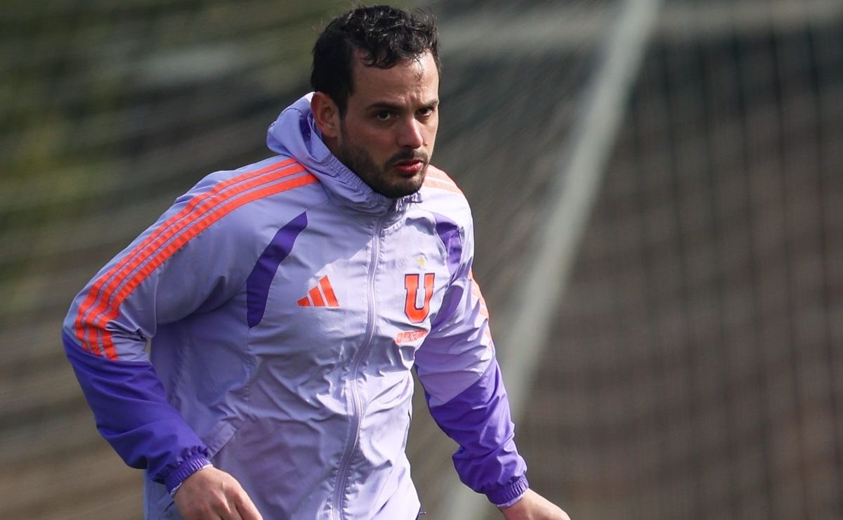 Octavio Rivero vuelve a entrenar y aparece como opción en U de Chile para el Superclásico