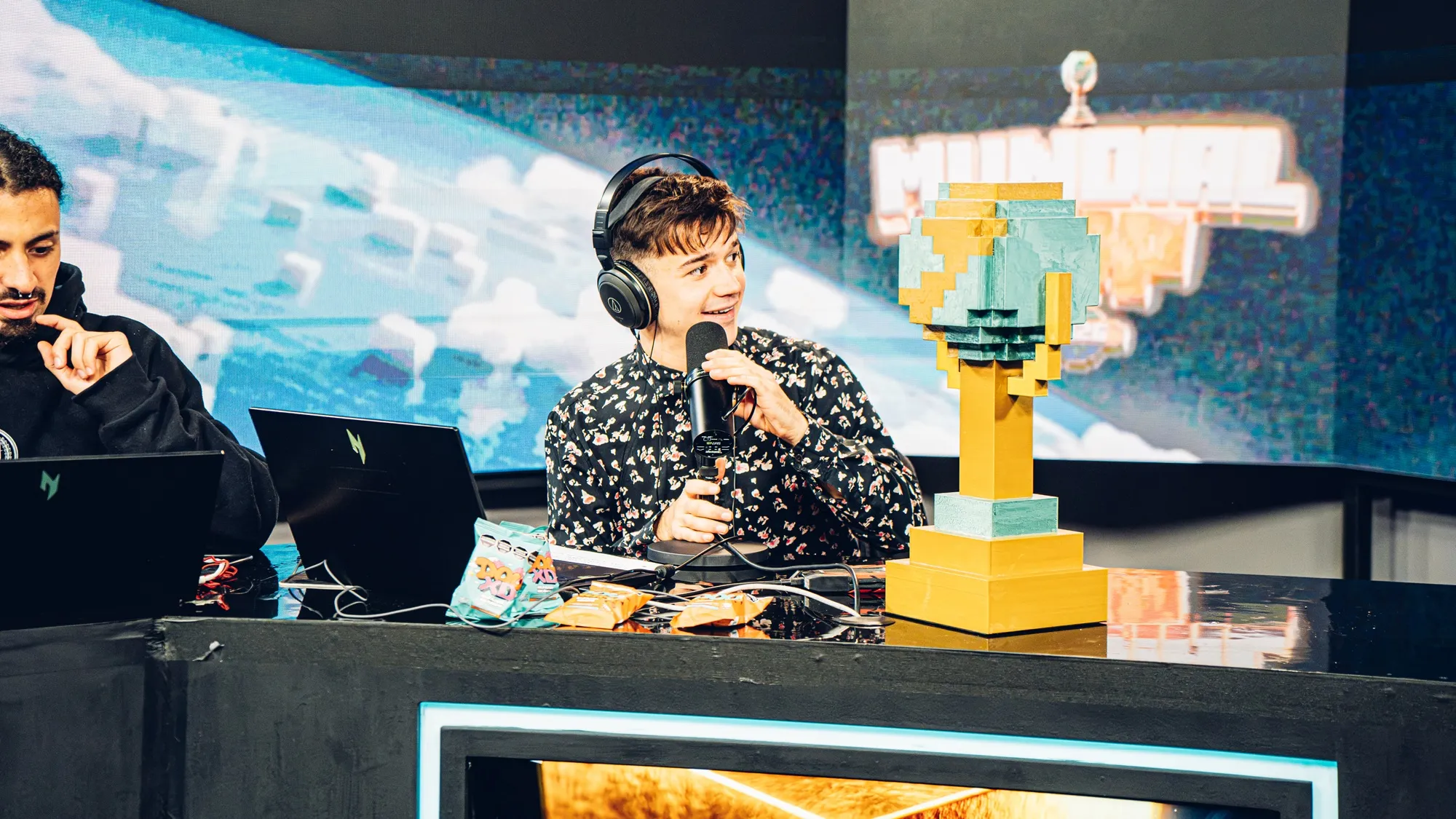 Benja Calero, el organizador del evento. (Foto: Producción Mundial PVP Minecraft).
