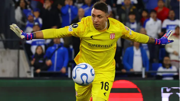 Fernando Muslera tuvo un polémico momento en el Claro Arena.