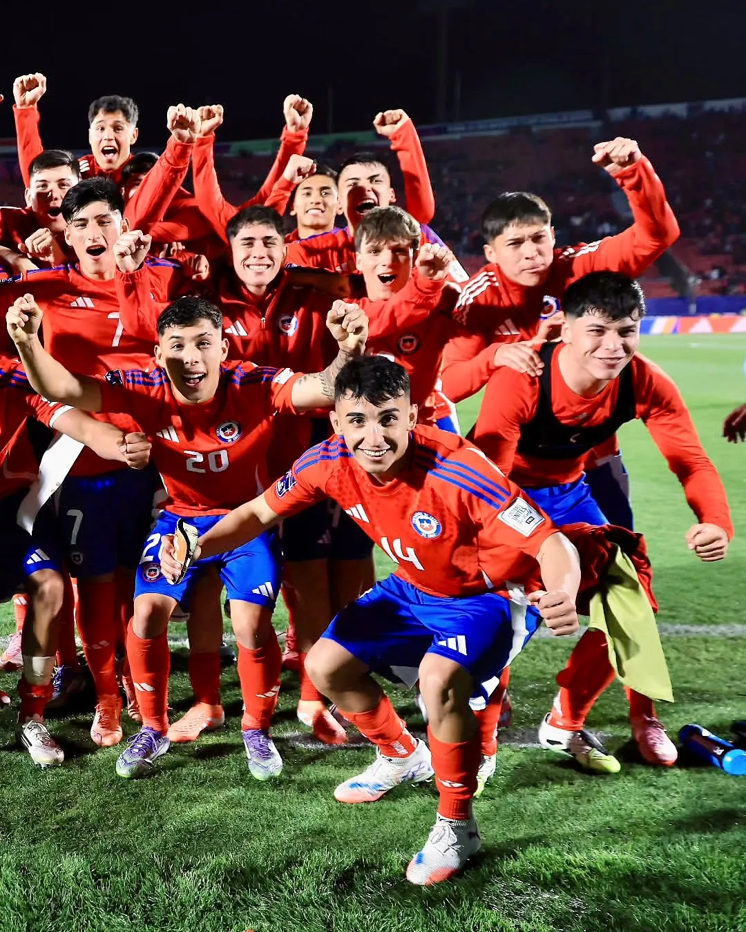 Chatiliez junto a la Sub 20 el año pasado