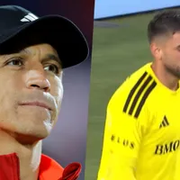 Alexis Sánchez ve desde la banca feo condoro de Thomas Gillier