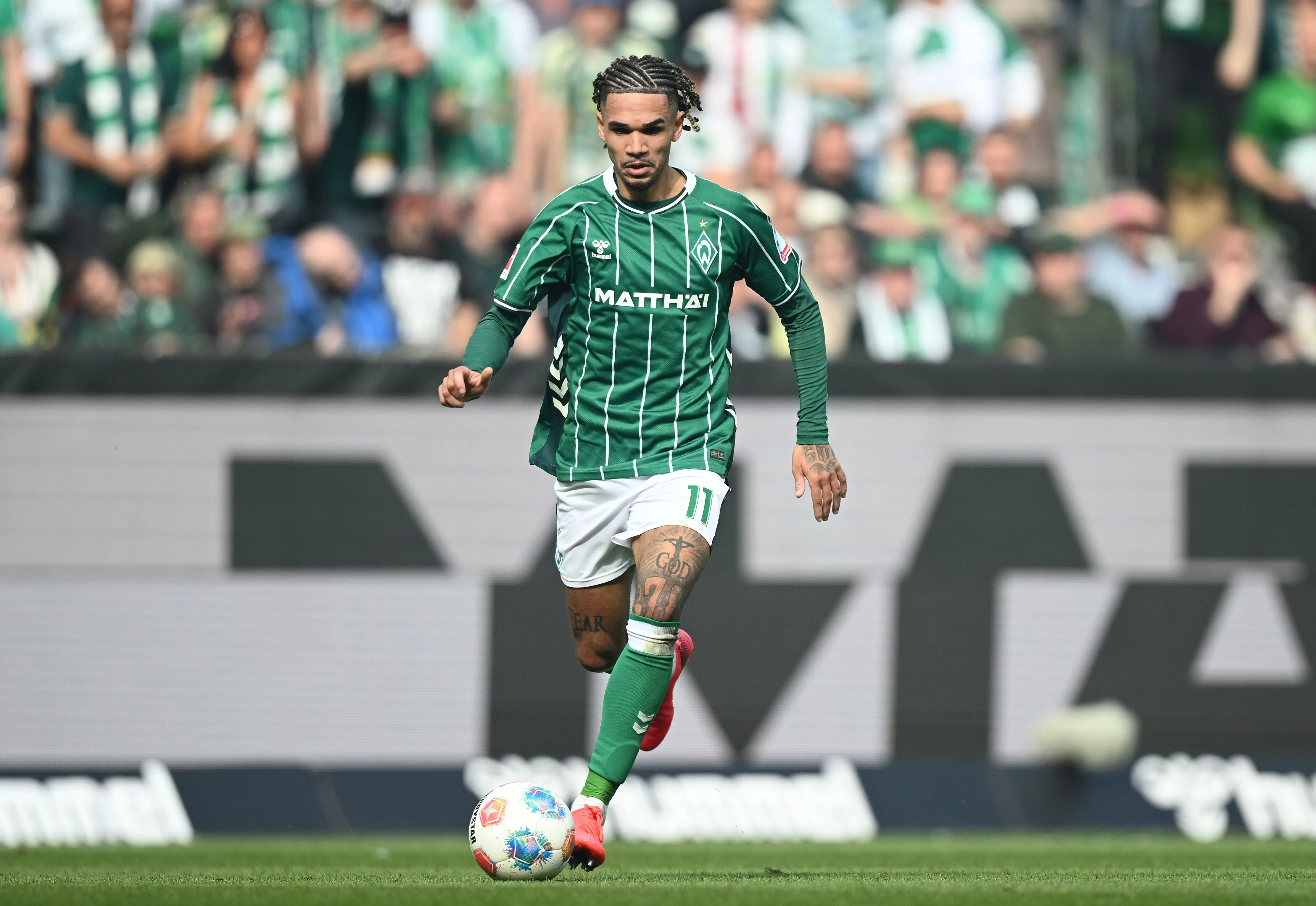 Justin Njinmah, probable reemplazante de Osorio en Midtjylland. (Stuart Franklin/Getty Images).