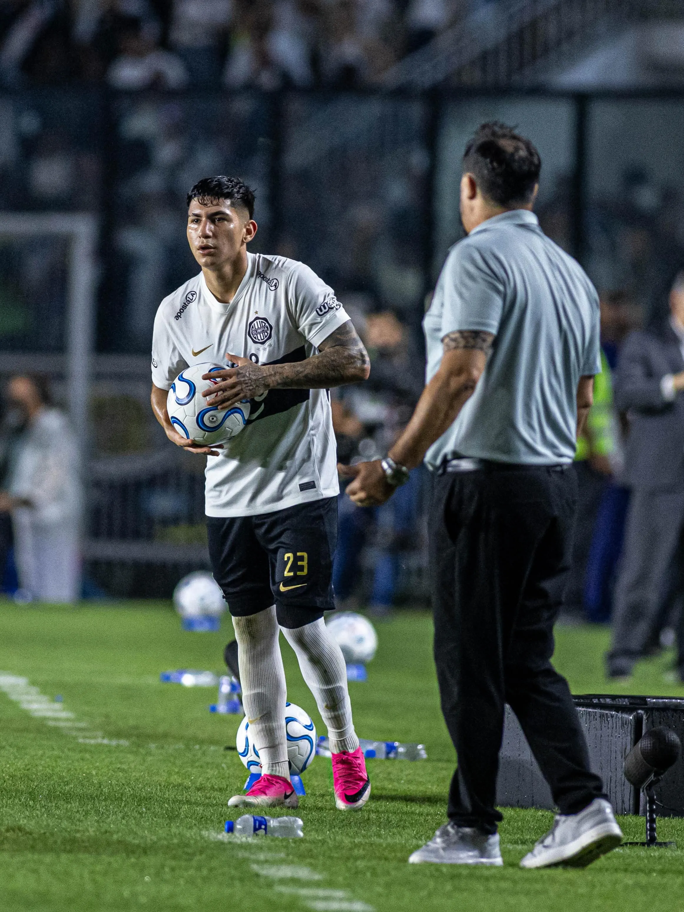 Matus jugando por Olimpia / Foto: Instagram.