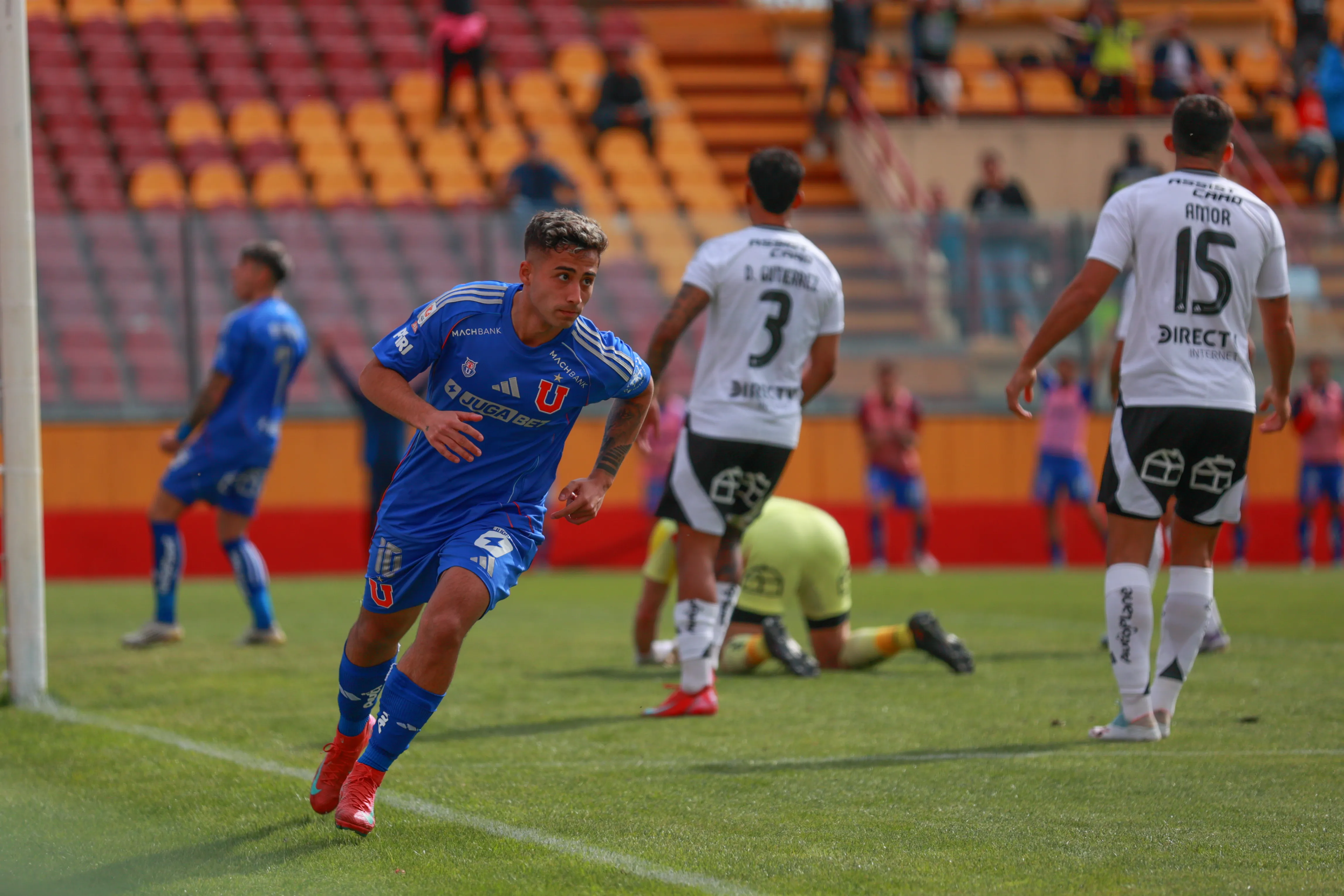 Lucas Assadi le anotó a Colo Colo en la Supercopa 2025. Imagen: Photosport