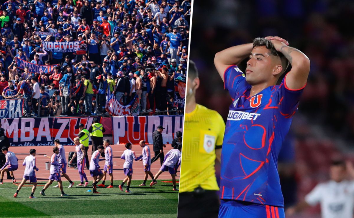 Tras banderazo en el Estadio Nacional: Hinchas de la U reaccionan a la salida de Lucas Assadi